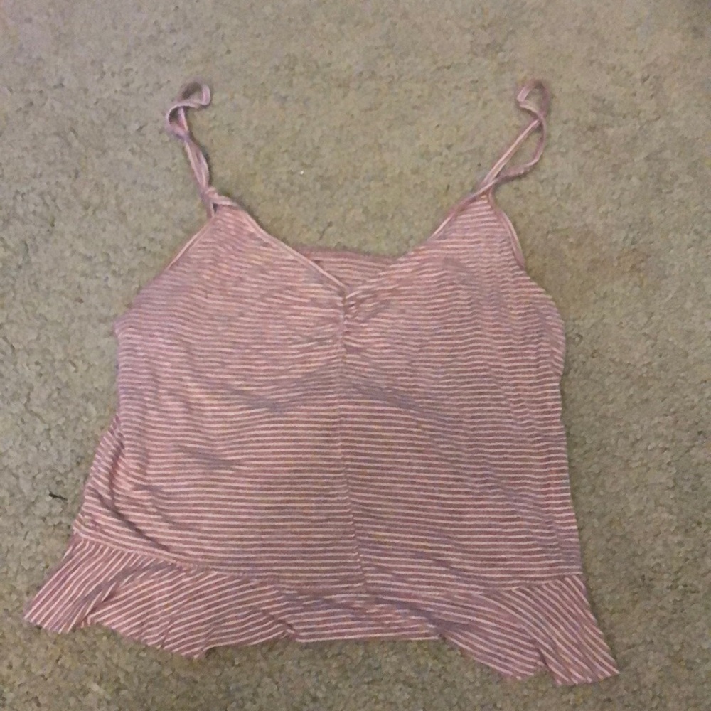 Spaghetti strap tank top
